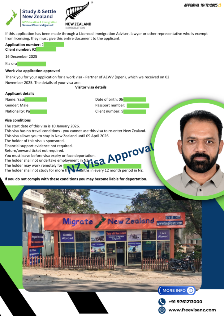 16 December Spouse Visa.